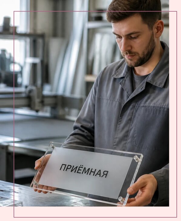 Таблички из оргстекла на заказ в Находке от 4023 р. | Аванза-Нхд