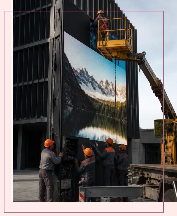 Размещение DOOH рекламы в Находке на цифровых экранах